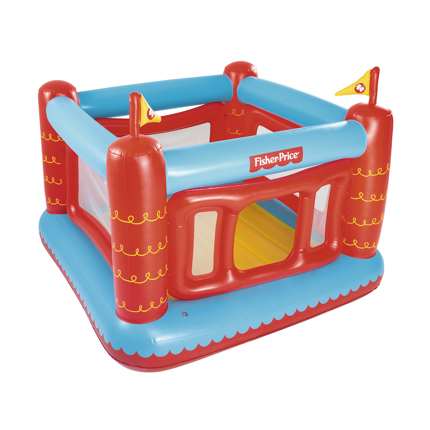 Батут надувной Bestway Inflatables Fisher Price 175*173*135см - фото 2