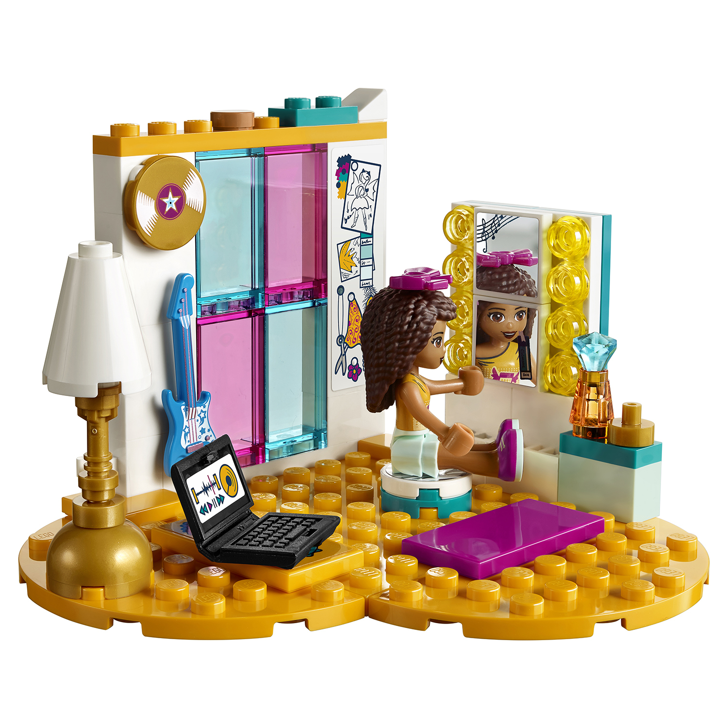 Конструктор LEGO Friends Комната Андреа 41341 - фото 12