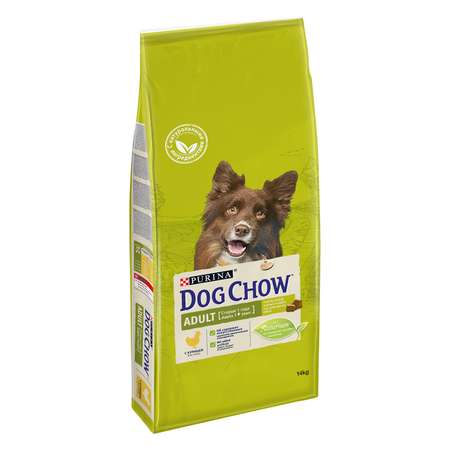 Корм для собак Dog Chow Adult с курицей 14кг