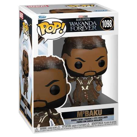 Фигурка Funko POP! Bobble Marvel Black Panther Wakanda Forever MBaku (1098) 63942