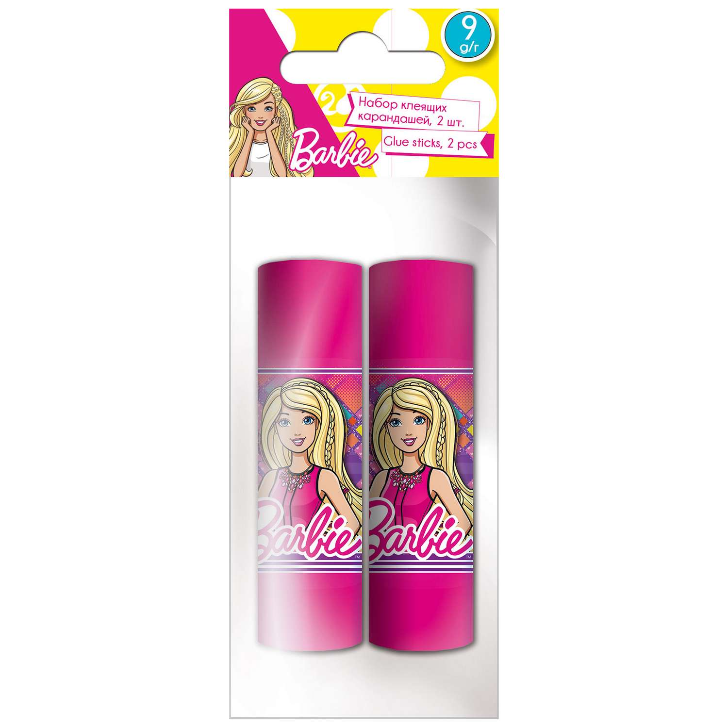 Клей-карандаш Kinderline Barbie 9г BREB-US1-9G-H2 - фото 1