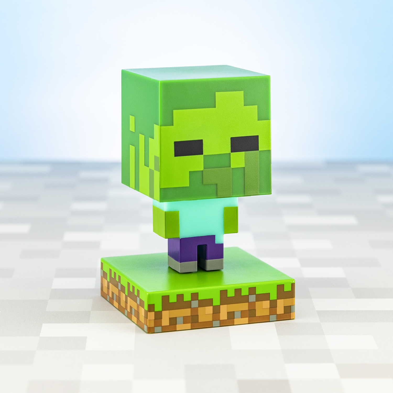 Светильник PALADONE Minecraft Zombie Icon Light V2 PP6592MCFV2 - фото 4