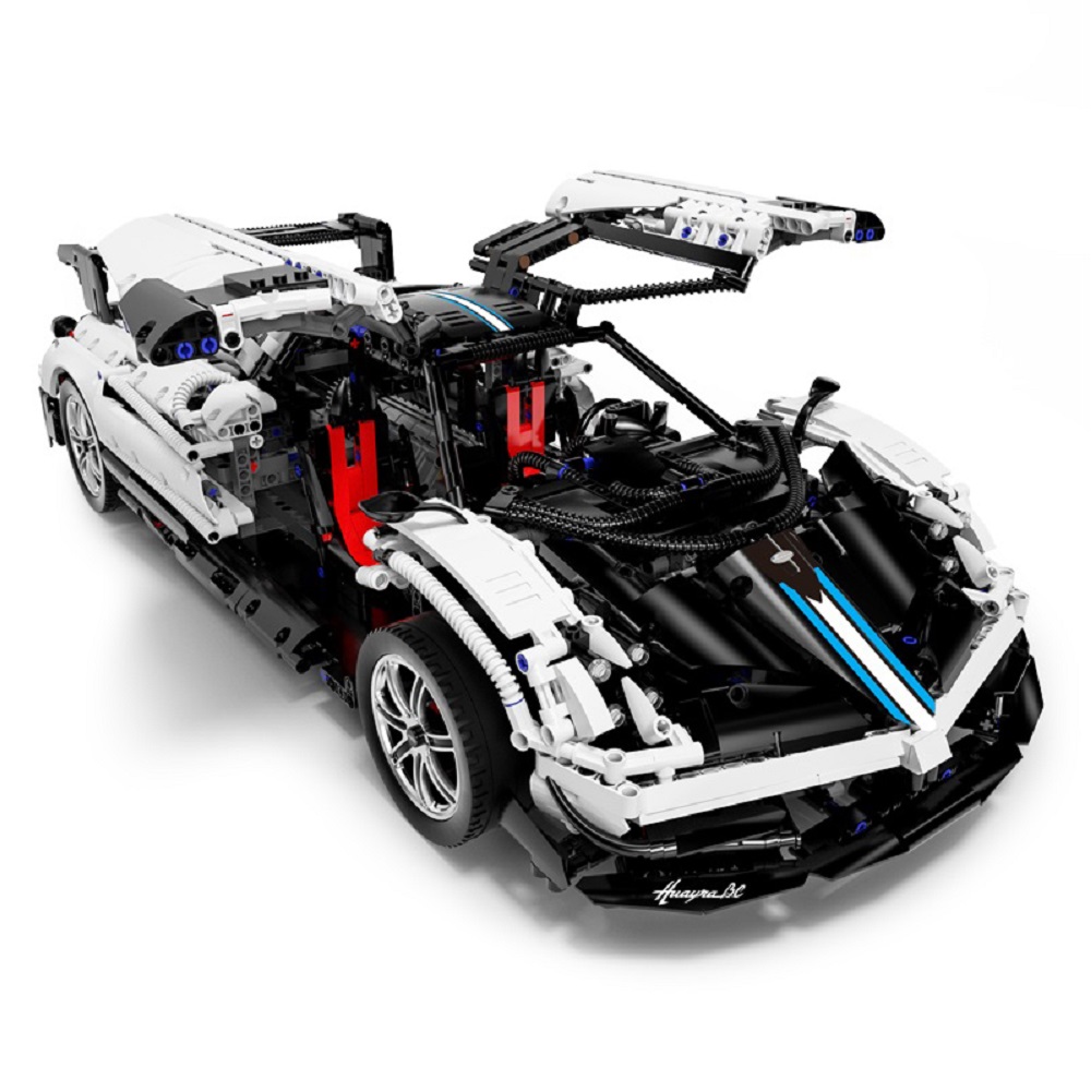 Конструктор Rastar 1:8 Pagani Huayra BC Белый 2934 элементов - фото 6