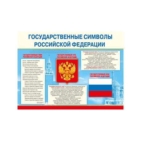 Электронный звуковой плакат ЗНАТОК Государственные символы РФ
