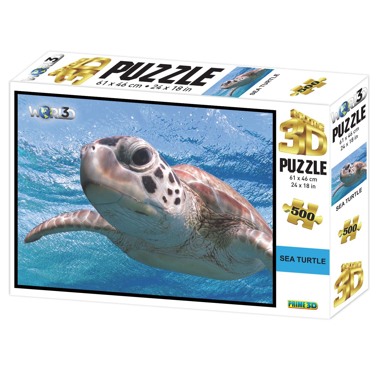Пазл Prime 3D Морская черепаха 500 элементов - фото 1