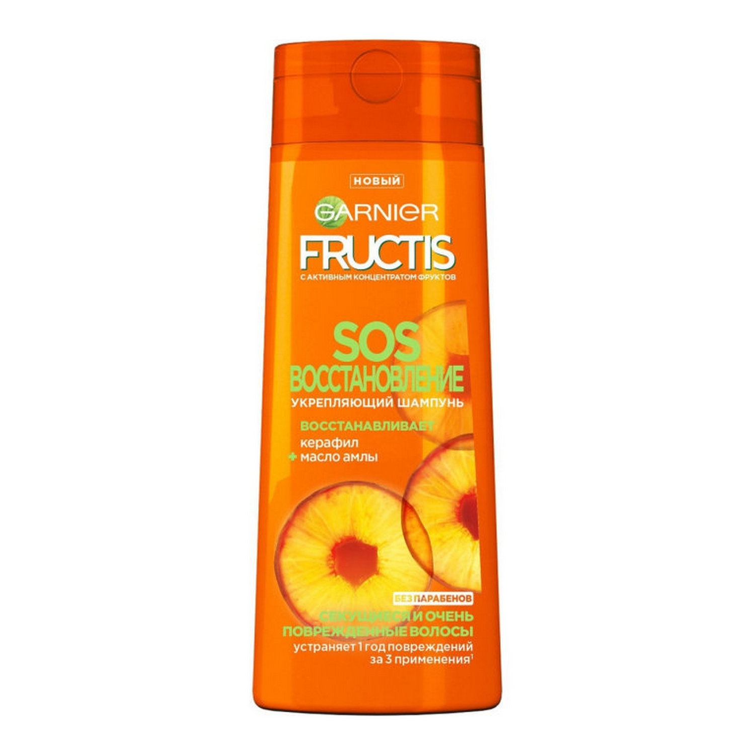 Шампунь GARNIER Fructis SOS Восстановление 250мл - фото 1