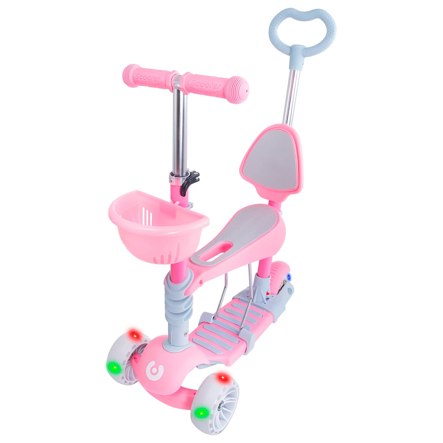 Самокат-беговел RIDEX Scooter- balance bike Starlet pink - фото 1