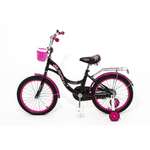 Велосипед ZigZag GIRL Черный малиновый 16 дюймов