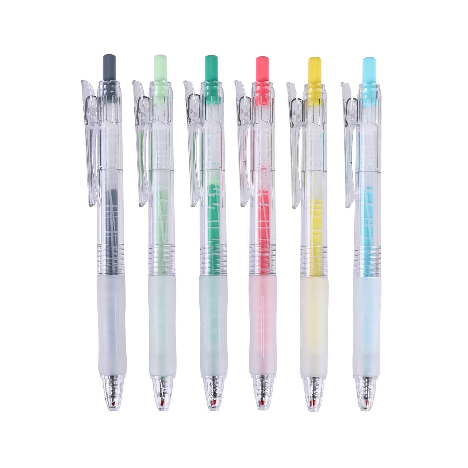 Ручка гелевая Munaby цветная 6шт NBR24027 - фото 1