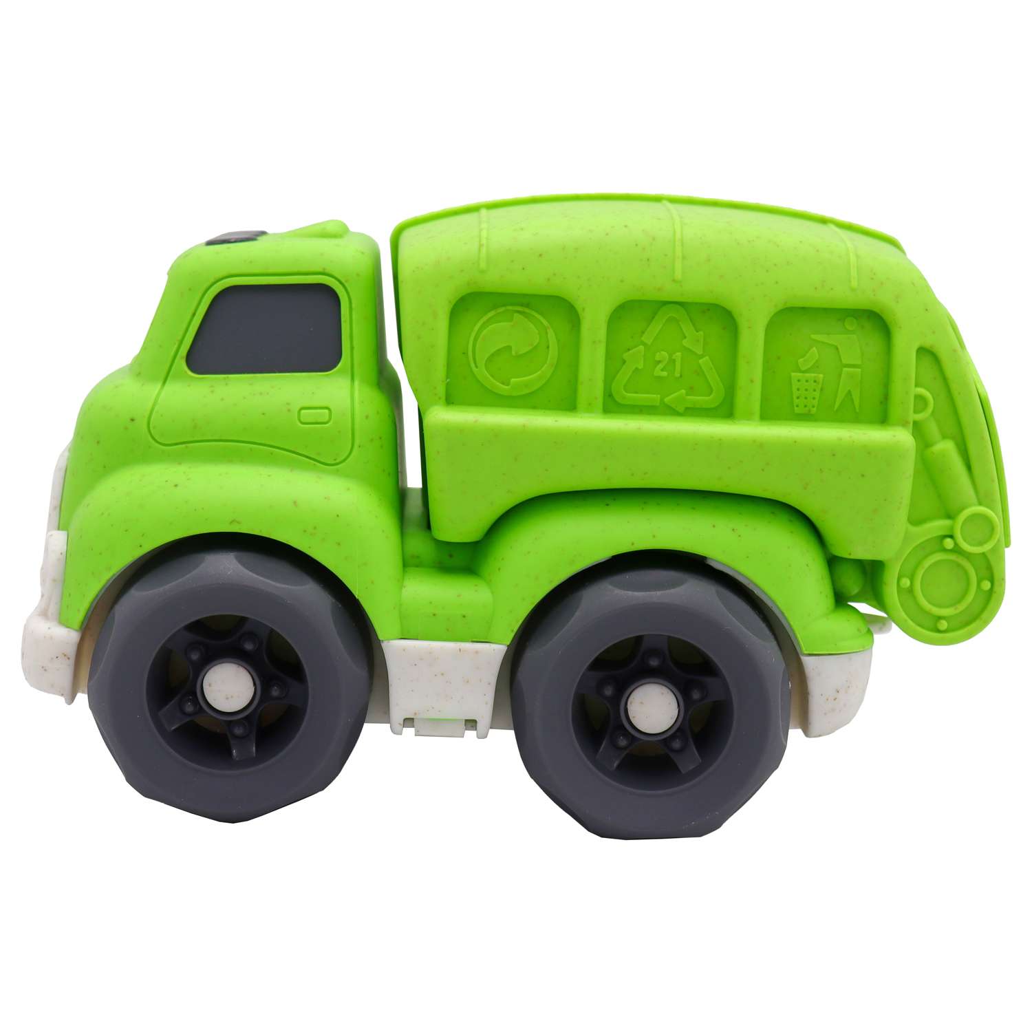 Игрушка Funky Toys Эко-машинка городская тех.Зеленая 18 см FT0278084 - фото 3