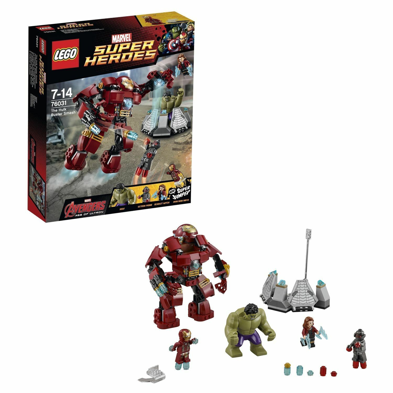 Конструктор LEGO Super Heroes Разгром Халкбастера (76031) купить по цене  2999 ₽ в интернет-магазине Детский мир