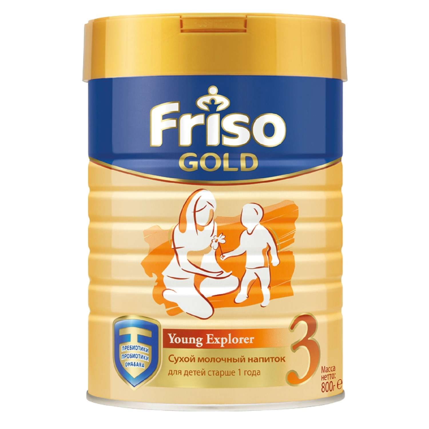 Смесь Friso Gold 3 сухая молочная 800г с 1года - фото 1