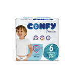 Подгузники CONFY Premium 24 шт. 6