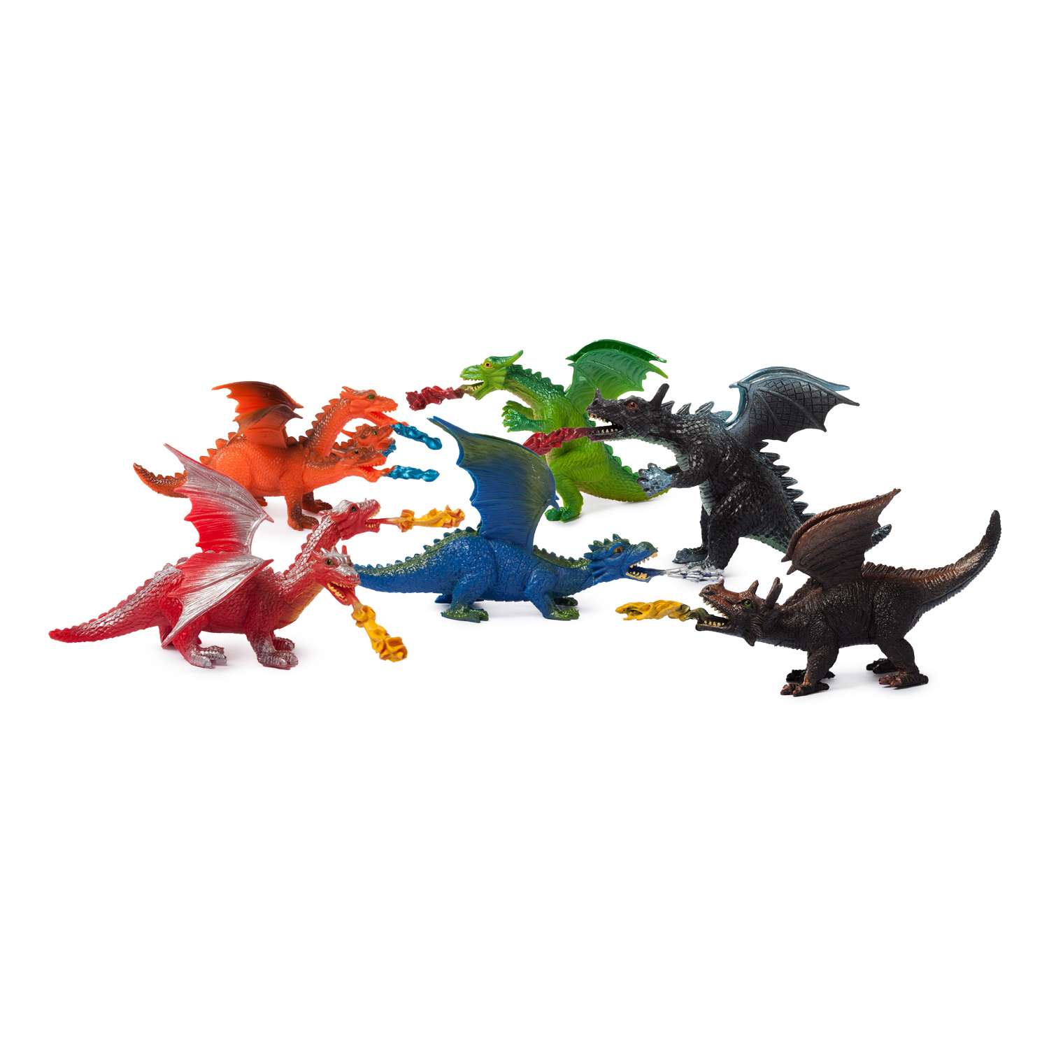 Игровой набор Attivio с драконами 6 шт - фото 1
