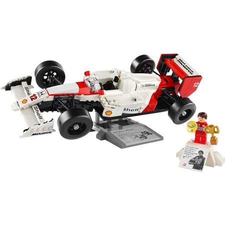 Конструктор LEGO Icons Гоночный автомобиль McLaren MP4/4 и Айртон Сенна 10330