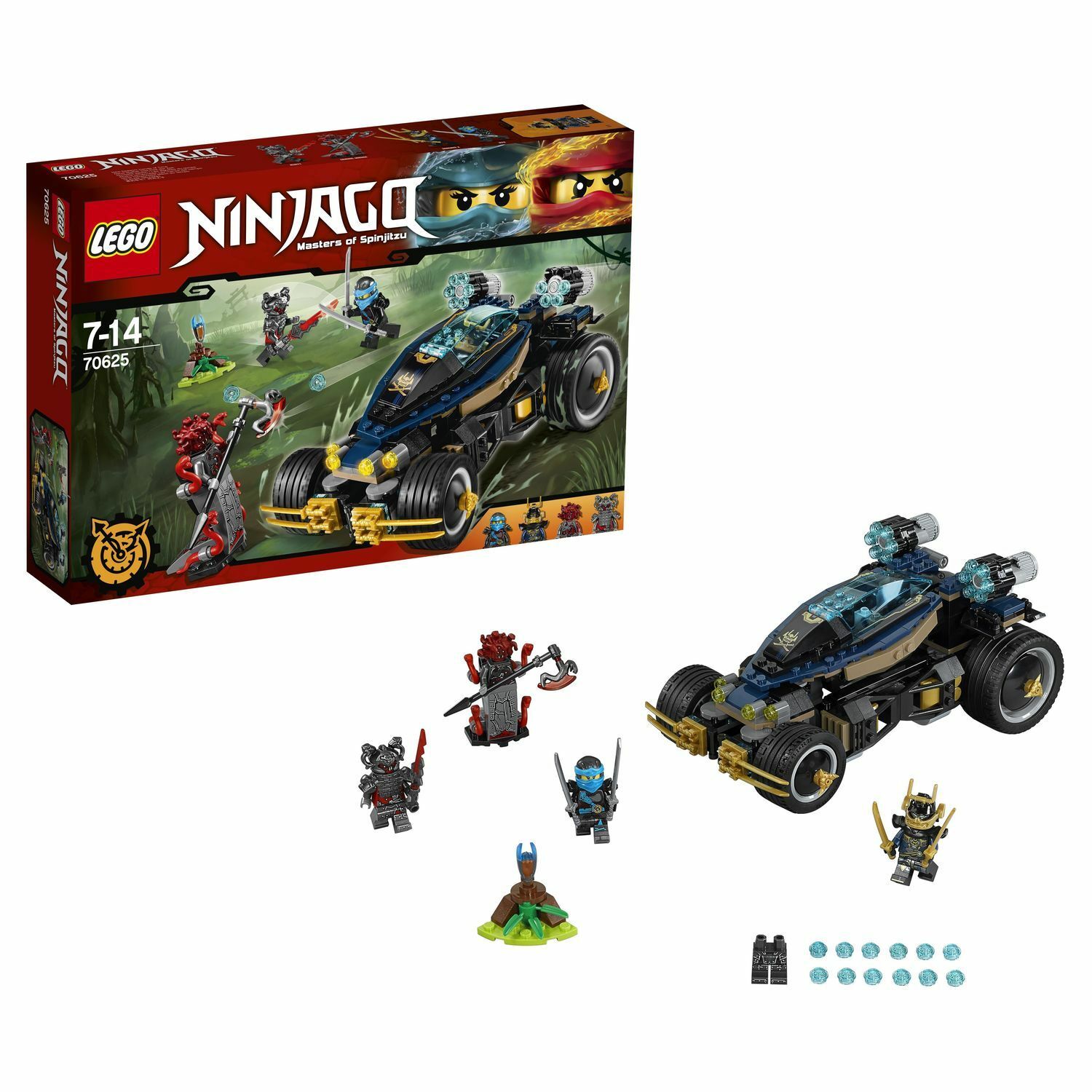 Конструктор LEGO Ninjago Самурай VXL (70625) купить по цене 3199 ₽ в  интернет-магазине Детский мир