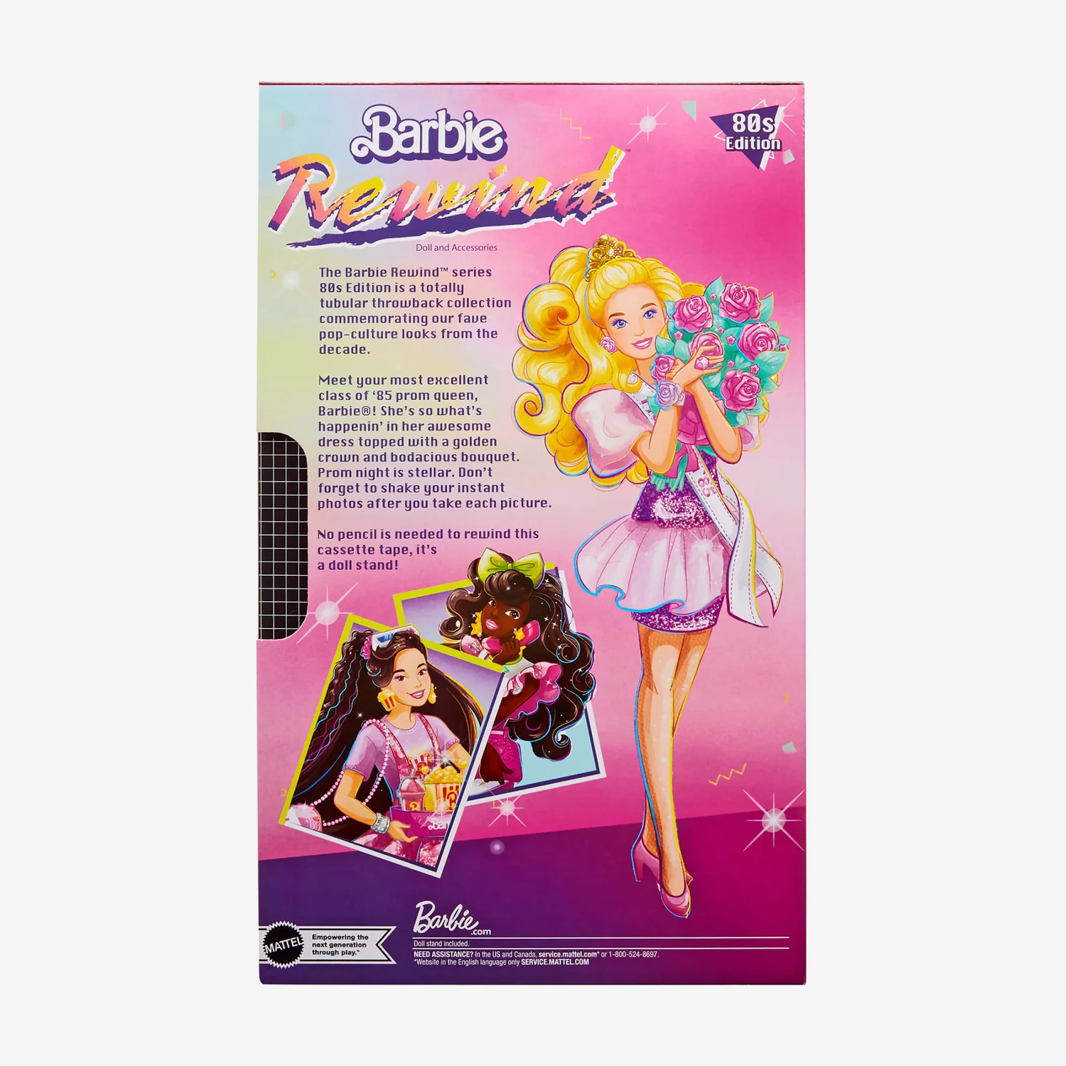 Кукла Barbie Rewind Выпускной вечер в стиле 80-х годов HJX20 HJX20 - фото 10