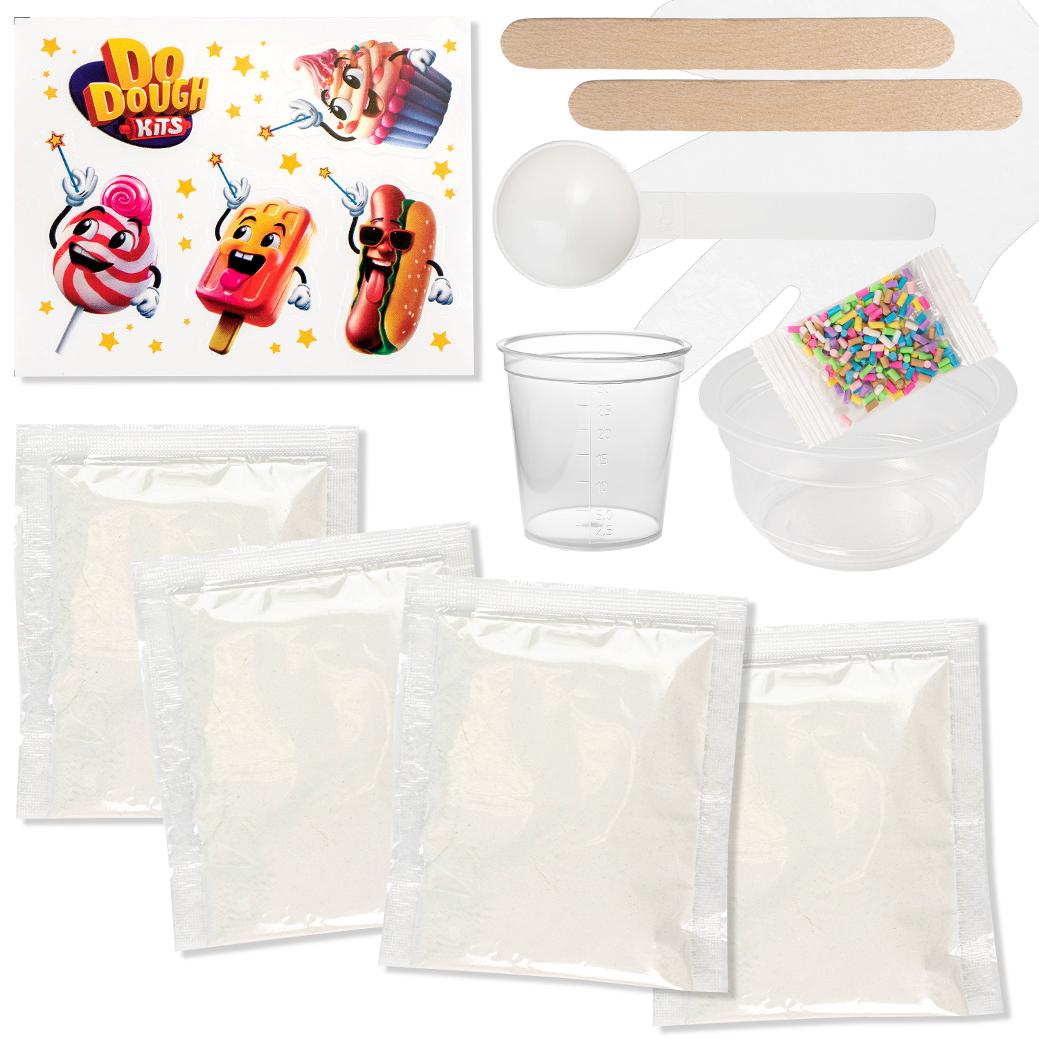 Игрушка в наборе тесто сухое Do Dough kits Мороженое DD001 - фото 3