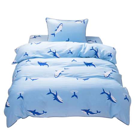 Комплект постельного белья Sofi de Marko 1.5 спальный Брюс голубой