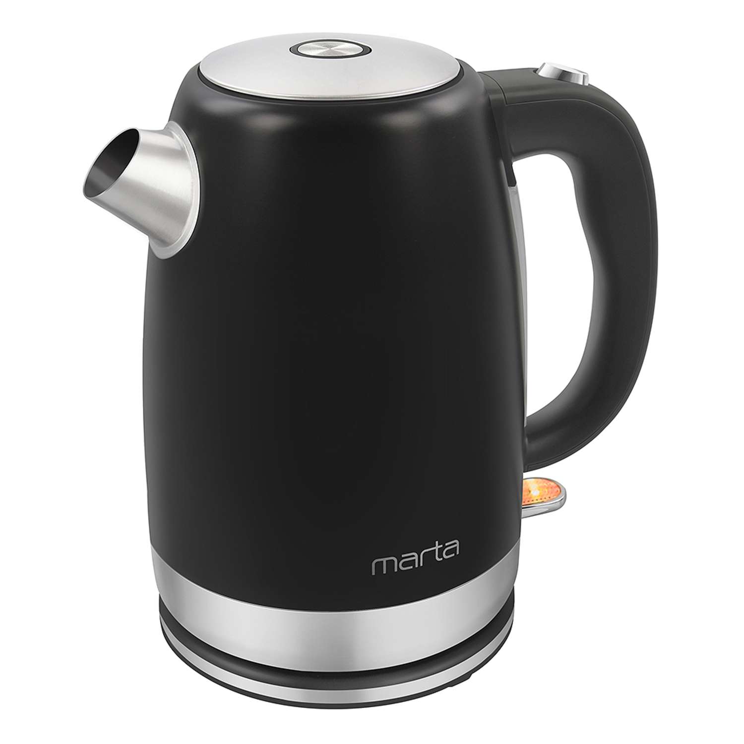 Чайник электрический MARTA MT-4560 металлический Черный жемчуг - фото 1