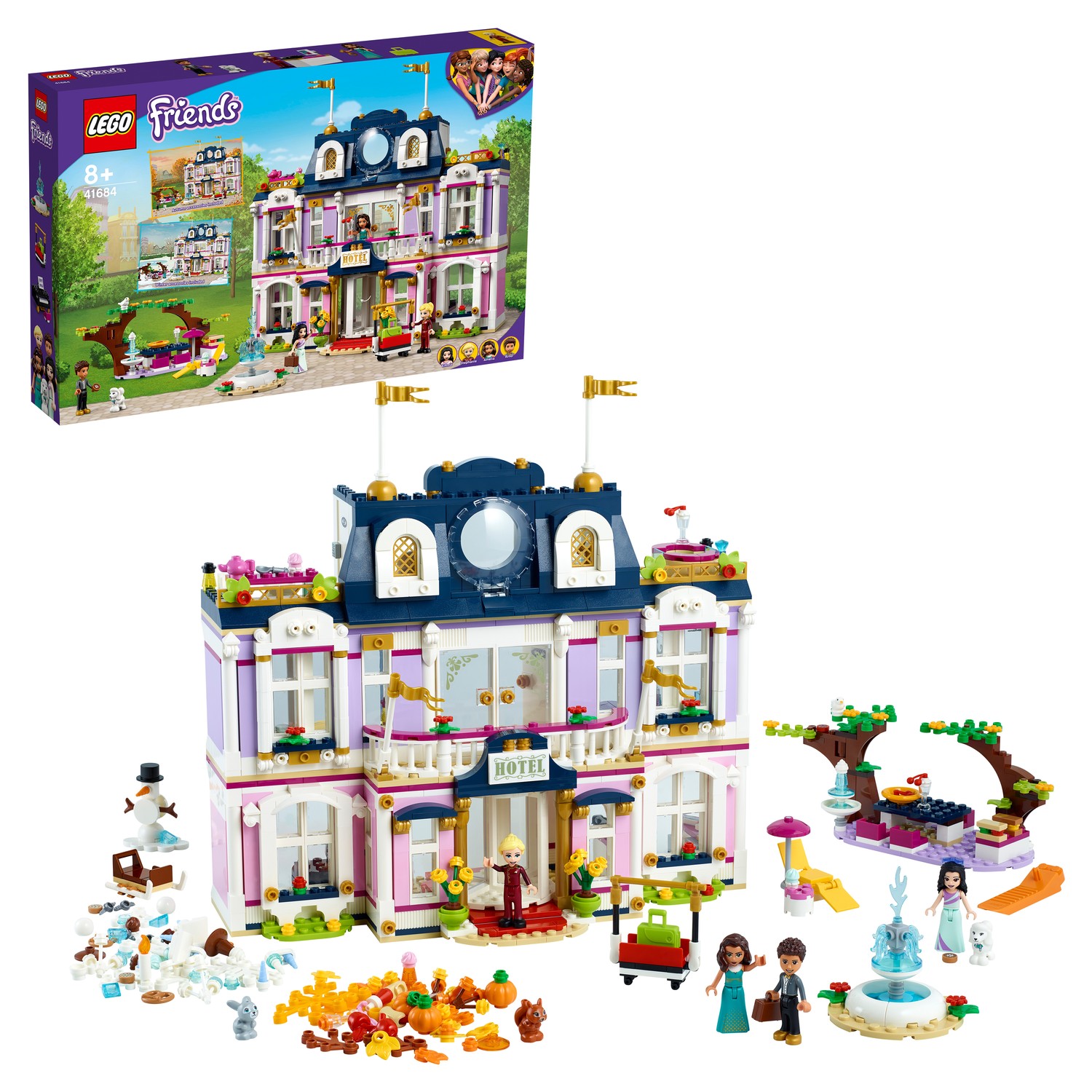 Конструктор LEGO Friends Гранд-отель Хартлейк Сити 41684 - фото 1