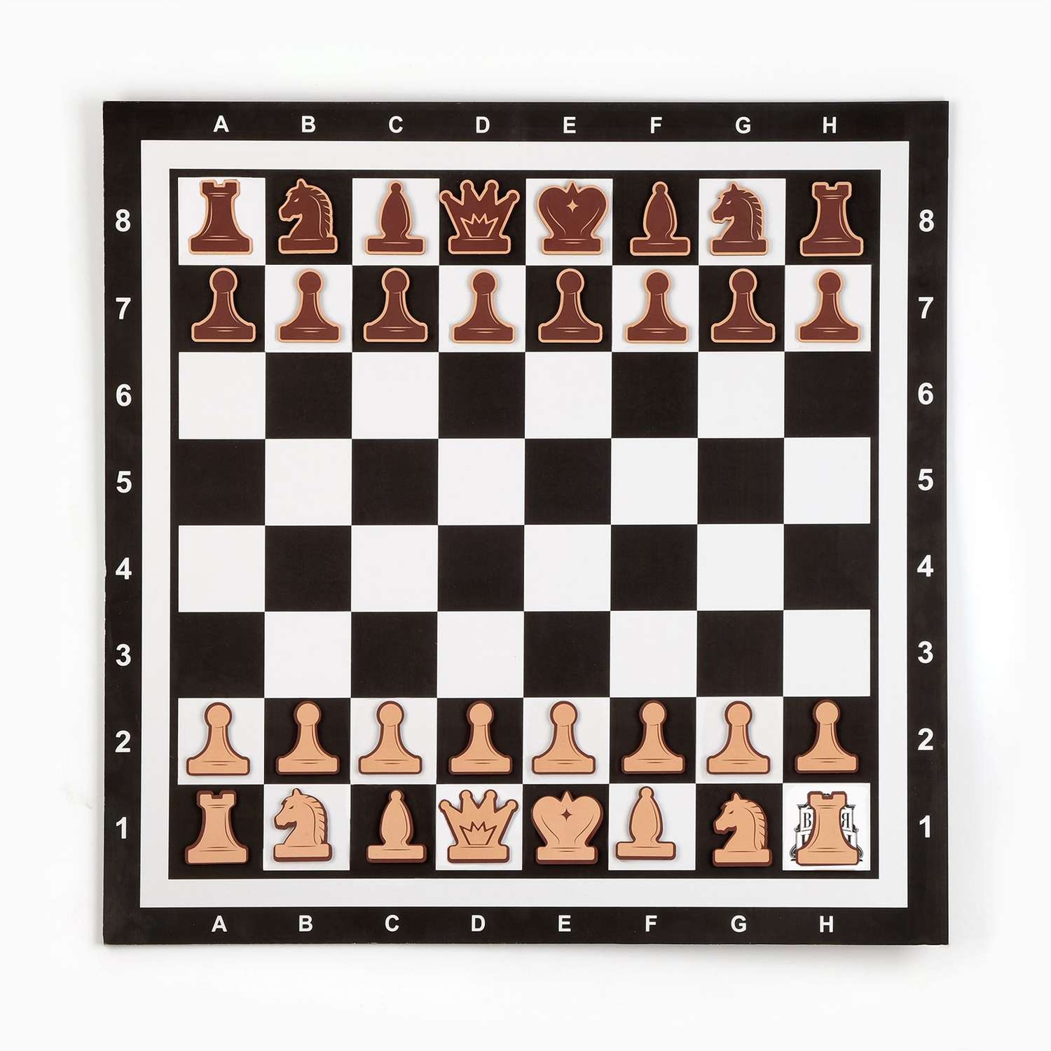 Демонстрационные шахматы Sima-Land «Время игры» на магнитной доске 32 шт поле 60х60 см - фото 2