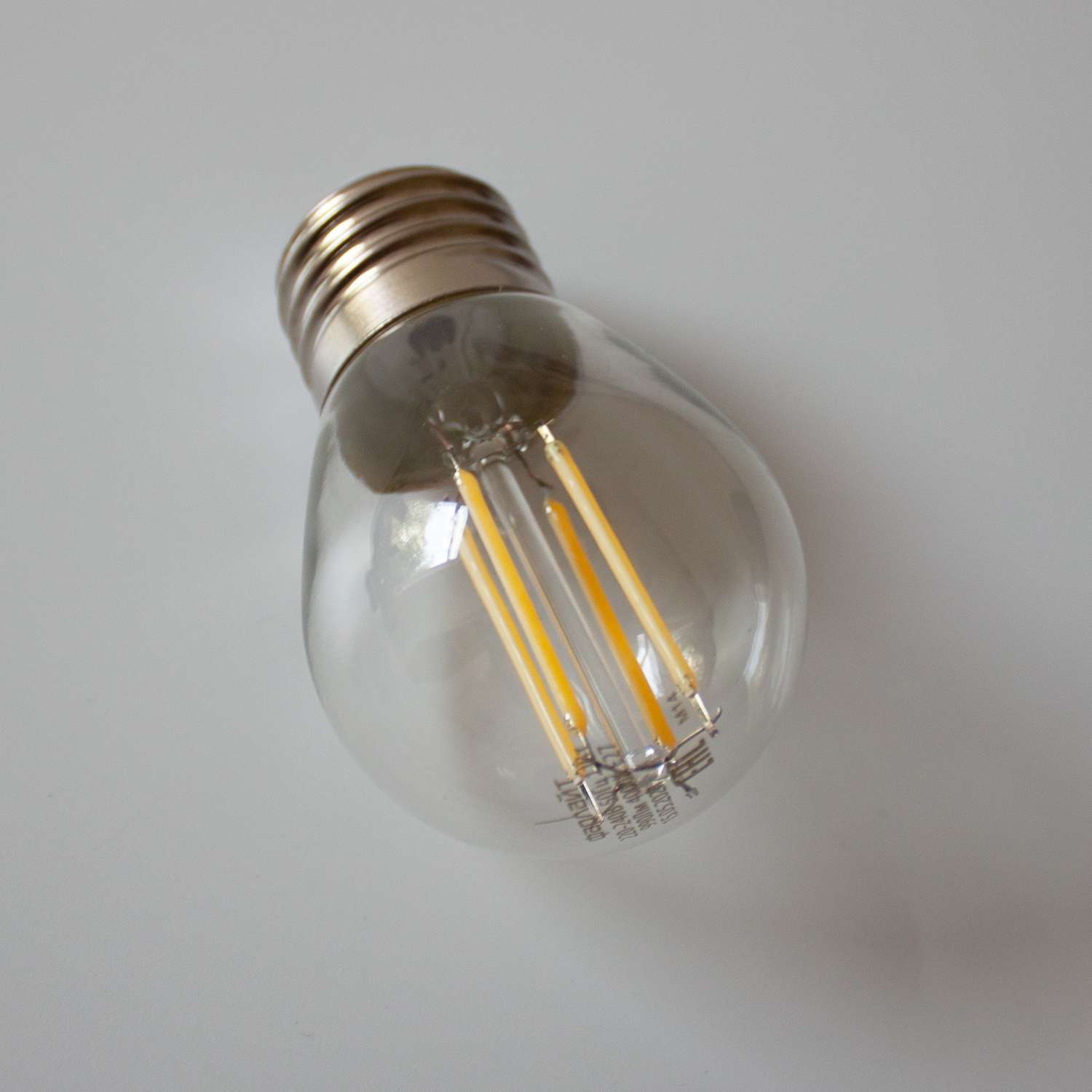Лампа филаментная Фарлайт нитевидная прозрачная шар G45 11 Вт 4000 К Е27 - фото 2