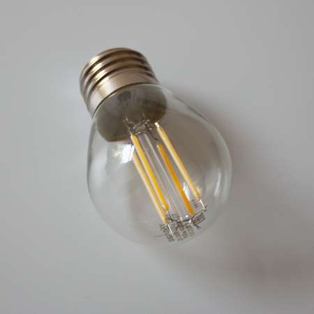 Лампа филаментная Фарлайт нитевидная прозрачная шар G45 11 Вт 4000 К Е27