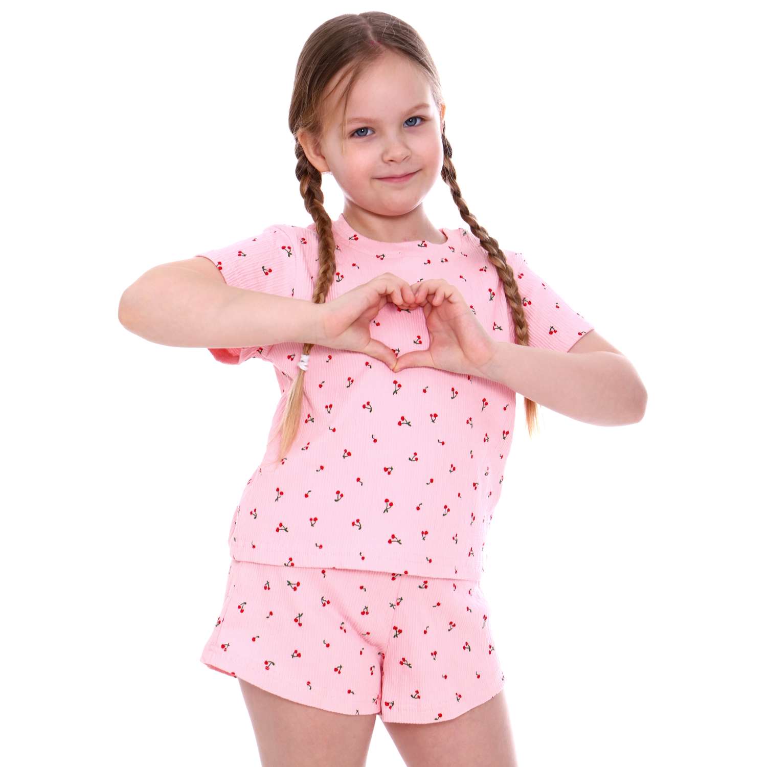 Пижама Детская Одежда 0418Ж/светло-розовый - фото 1
