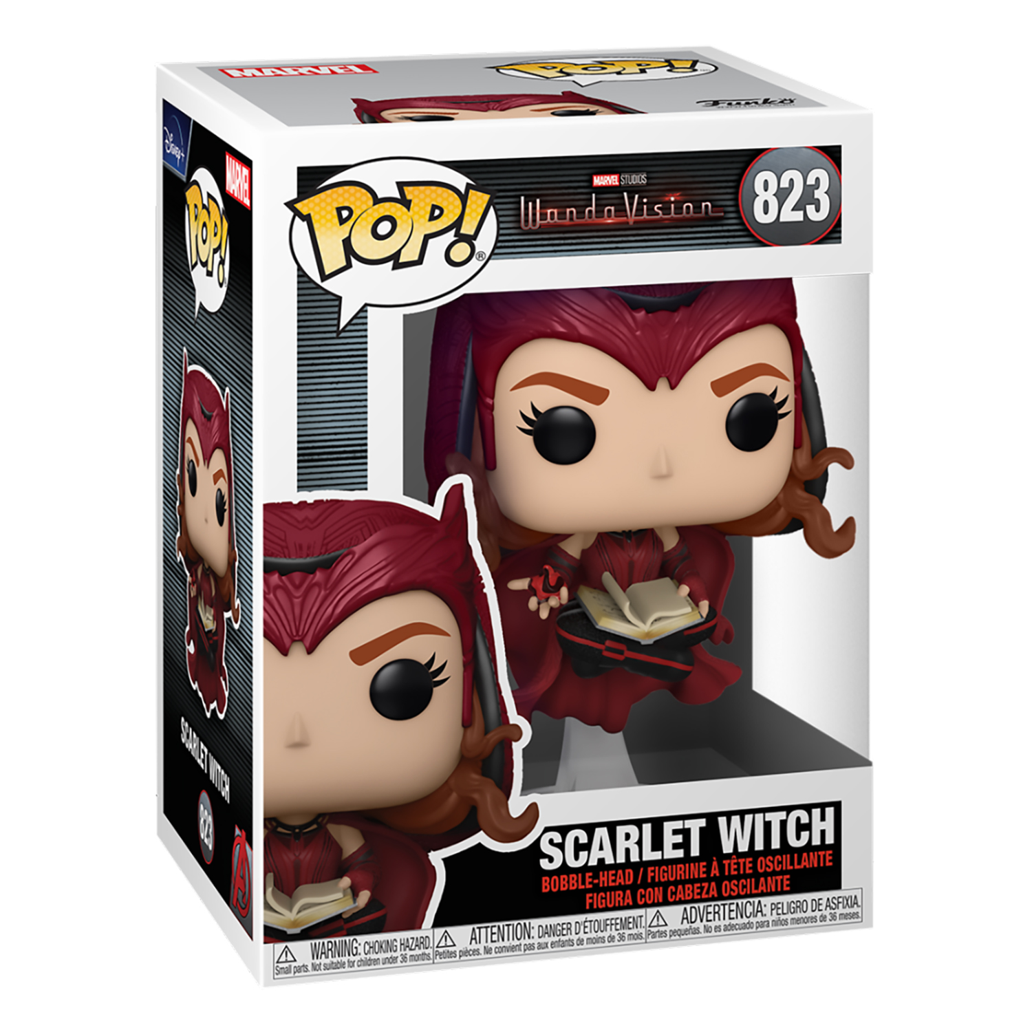 Фигурка Funko POP! Marvel Алая ведьма Scarlet Witch из сериала Ванда Вижн  купить по цене 1499 ₽ в интернет-магазине Детский мир