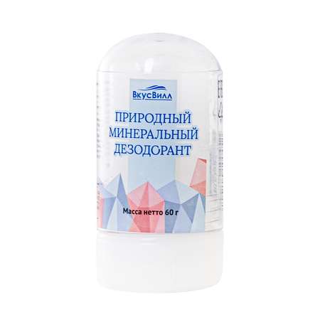 Дезодорант - стик ВкусВилл «Минеральный» без фито-добавок 60 г