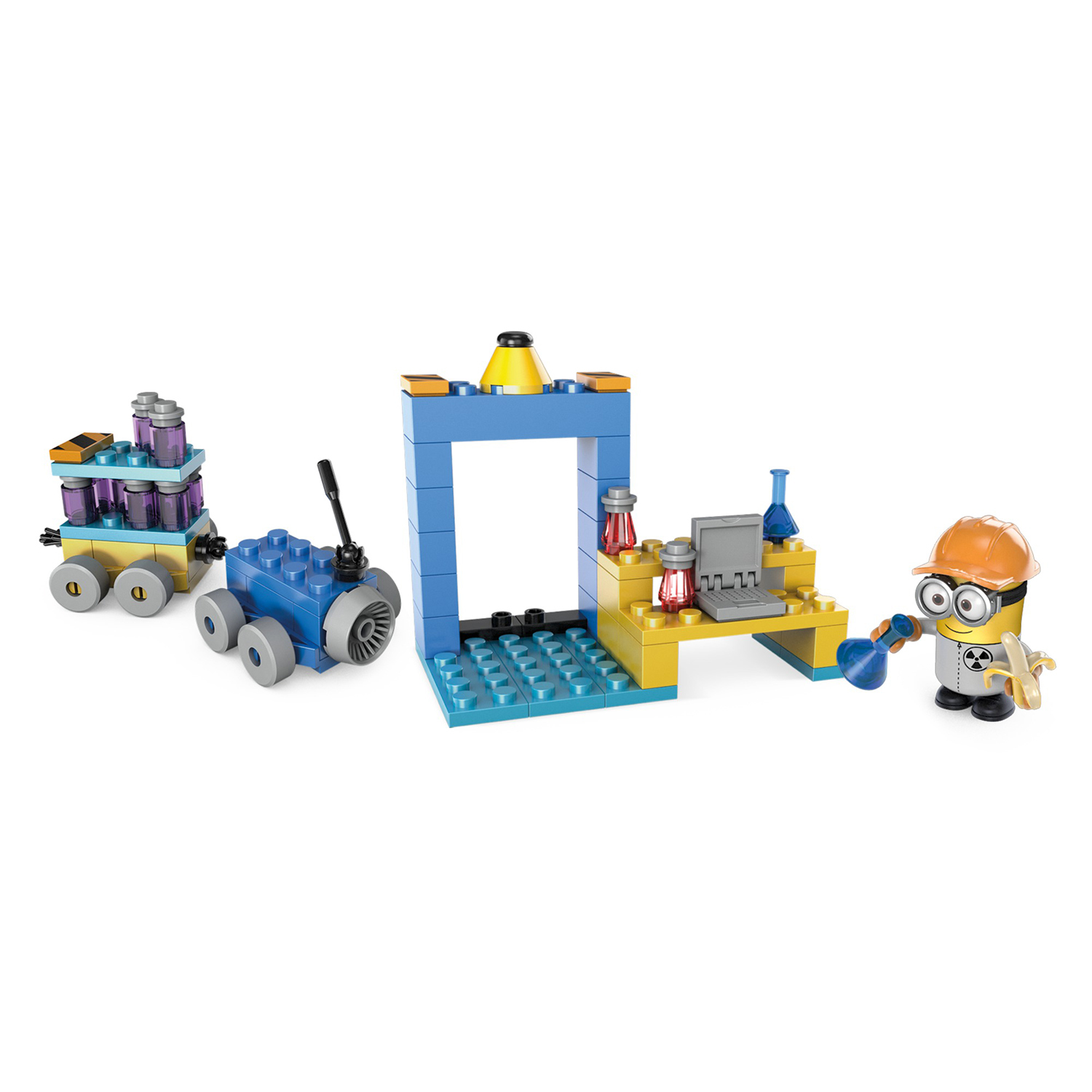 Игровой набор Mega Bloks Миньоны: большой набор деталей - фото 1