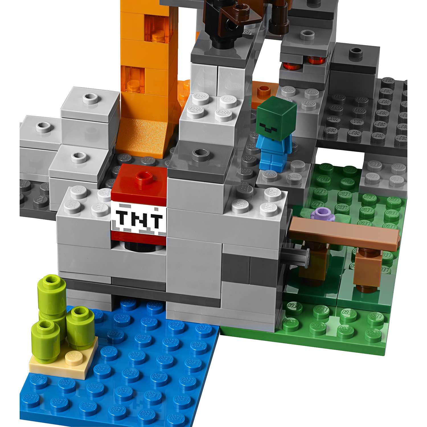Конструктор LEGO Minecraft Пещера зомби 21141 - фото 8