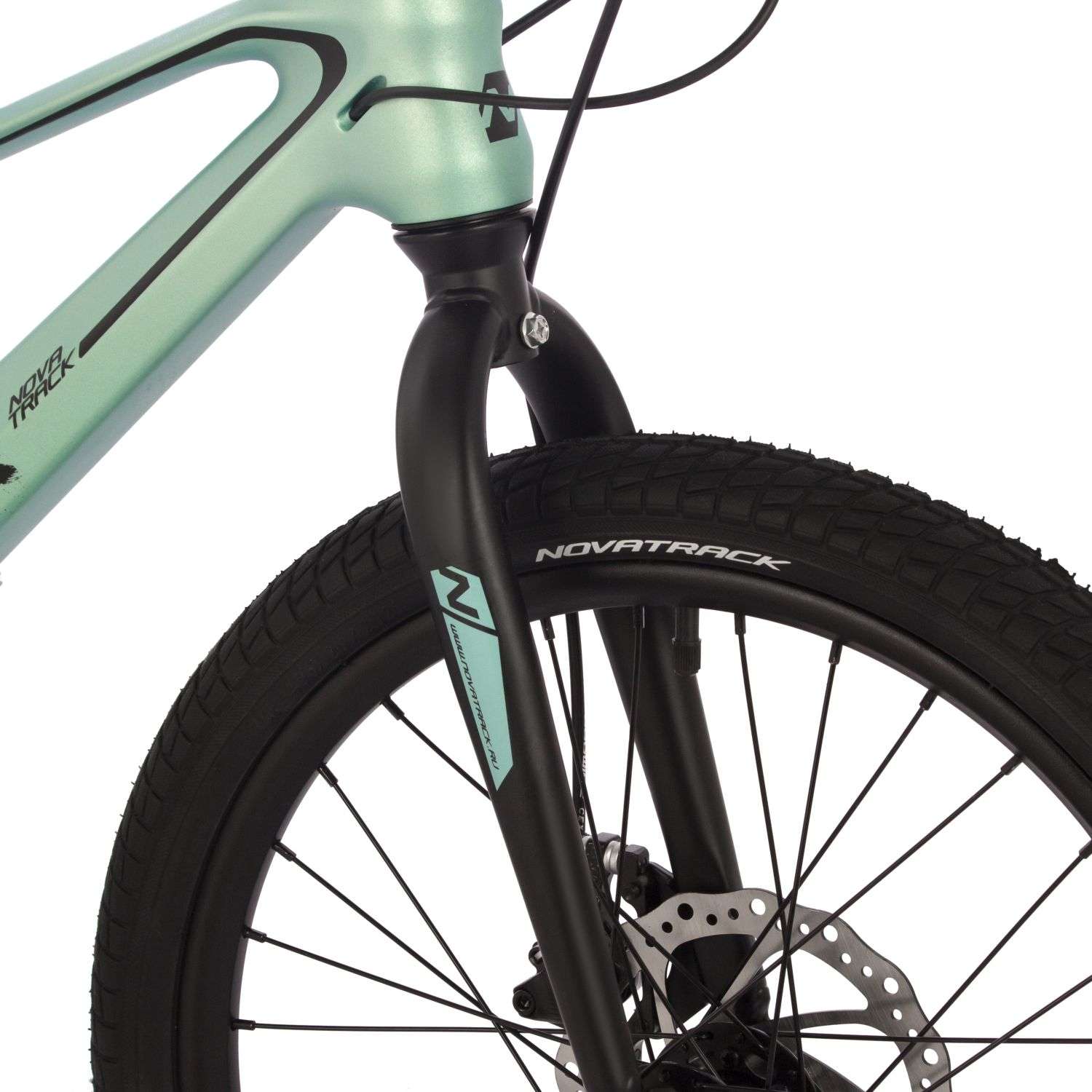 Велосипед 20TIGERсветло-зелён NOVATRACK TIGER - фото 7