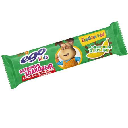 Батончик мюсли Ego kids банан с шоколадными каплями с витамином С 25г