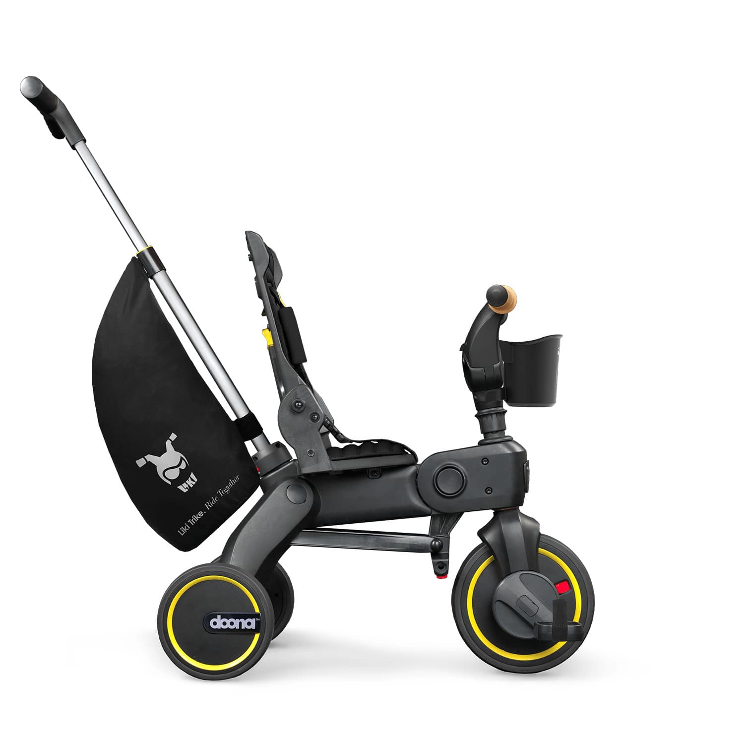 Складной велосипед Doona Liki Trike S5 Nitro Black - фото 4