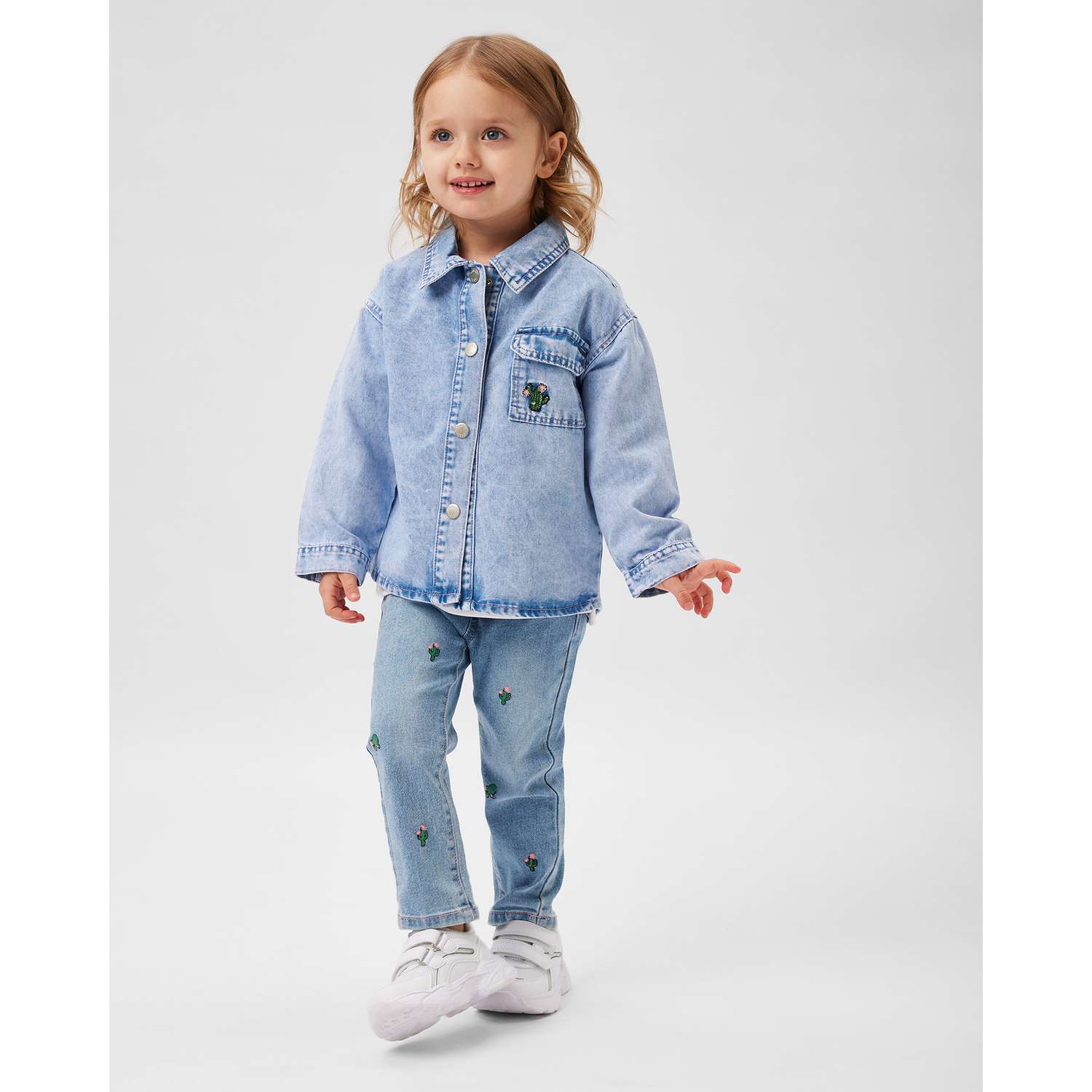 Джинсовая рубашка Baby Go Trend S24BT1-D16ig-55 - фото 1