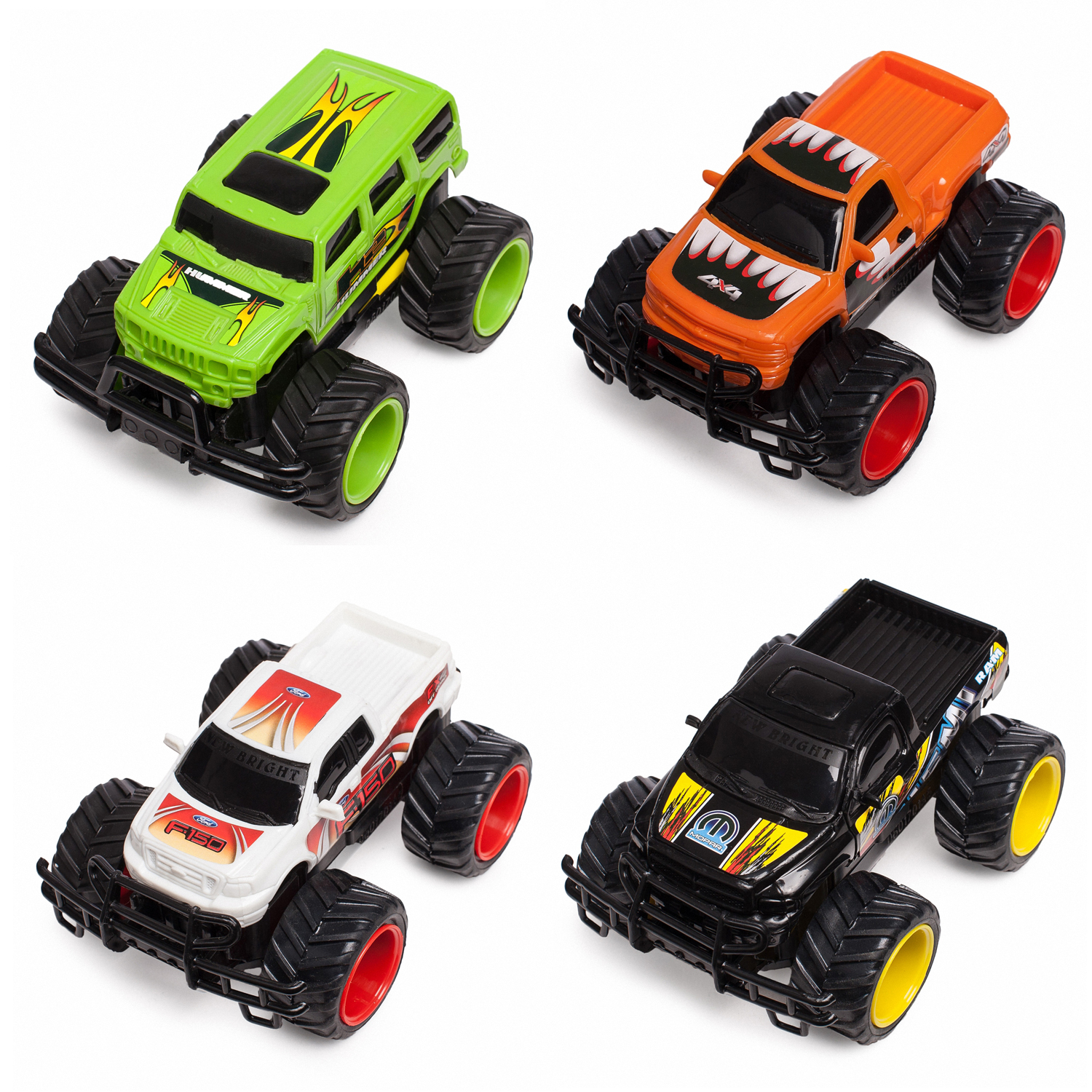 Автомобиль New Bright Jeep 1:43 оранжевый 305 - фото 12