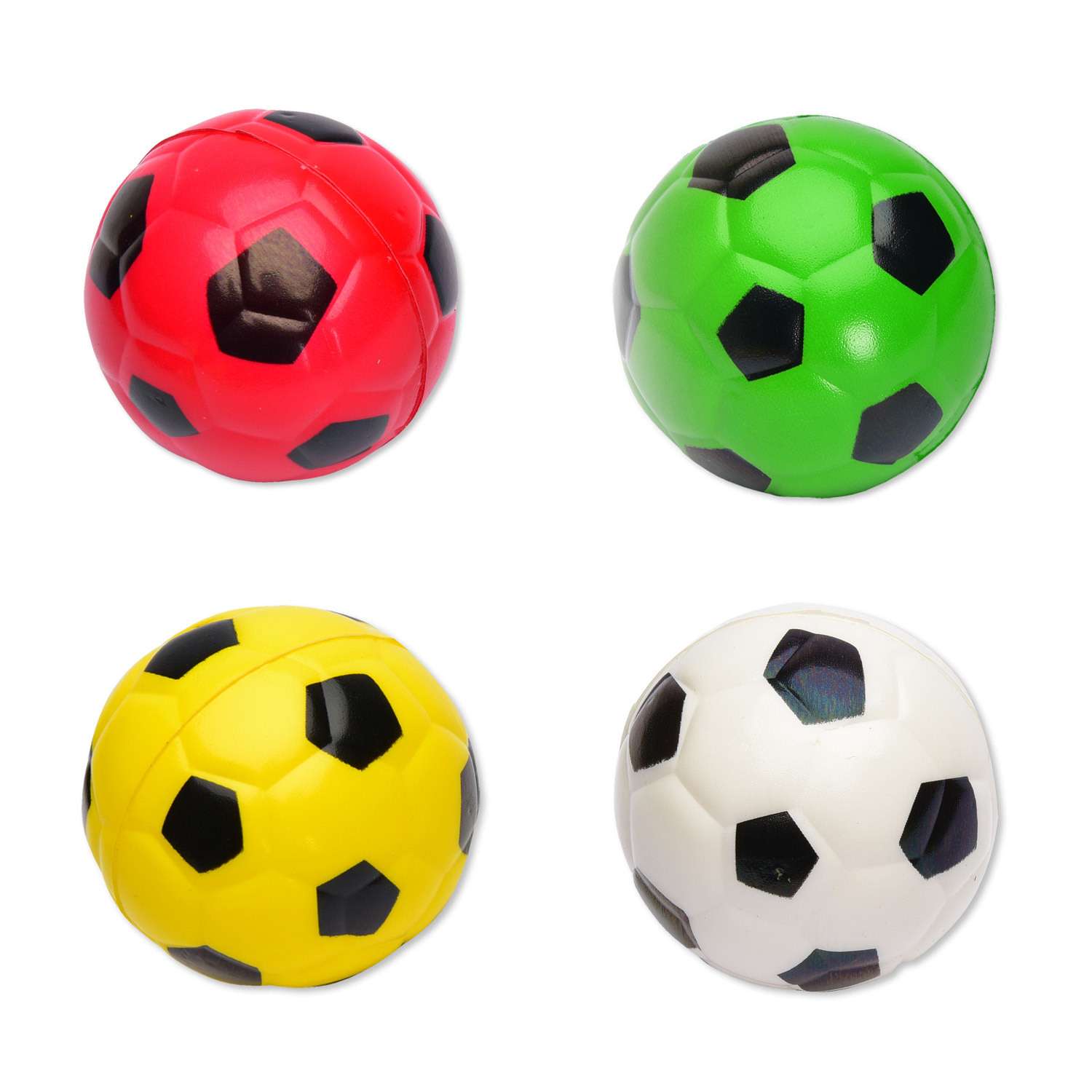 Мячик 1TOY PU цветной в ассортименте - фото 1