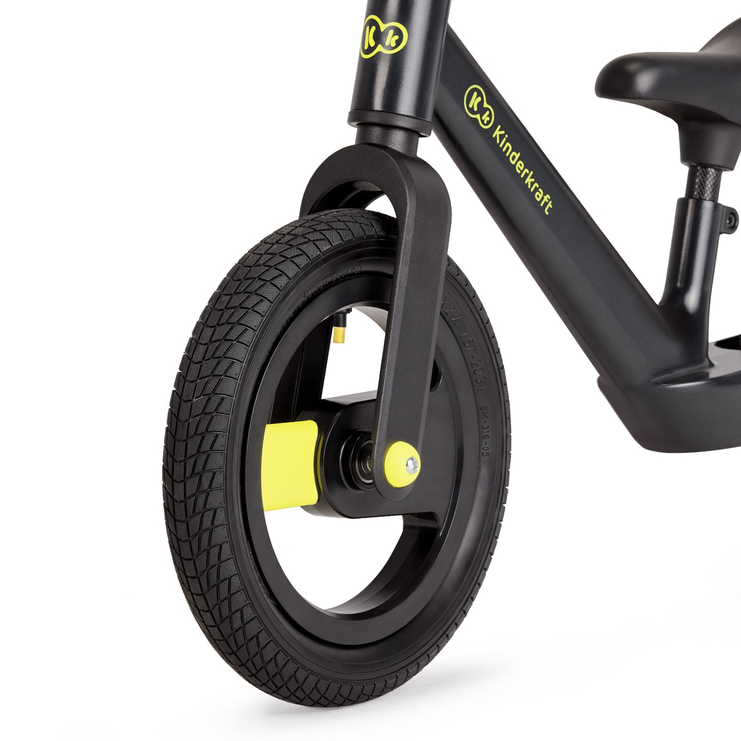 Беговел Kinderkraft Goswift Black volt - фото 11