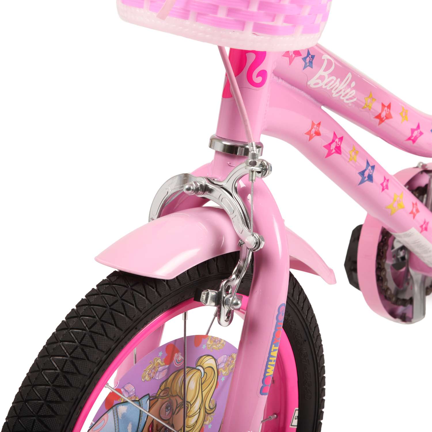 Велосипед двухколесный Kreiss Barbie 14 дюймов - фото 5