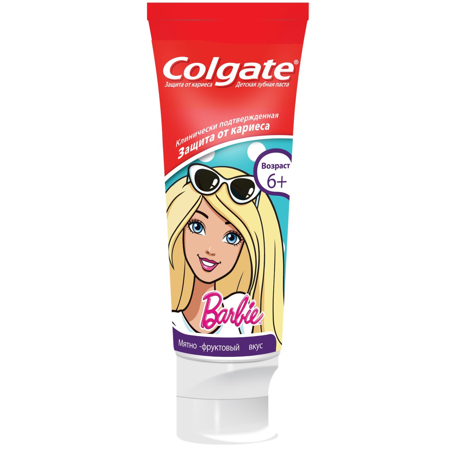 Зубная паста Colgate Barbie/Batman в ассортименте 75мл - фото 2