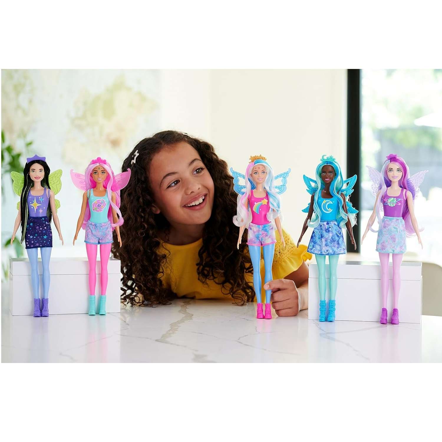 Кукла Barbie Радужная галактика в непрозрачной упаковке (Сюрприз) HJX61 HJX61 - фото 5