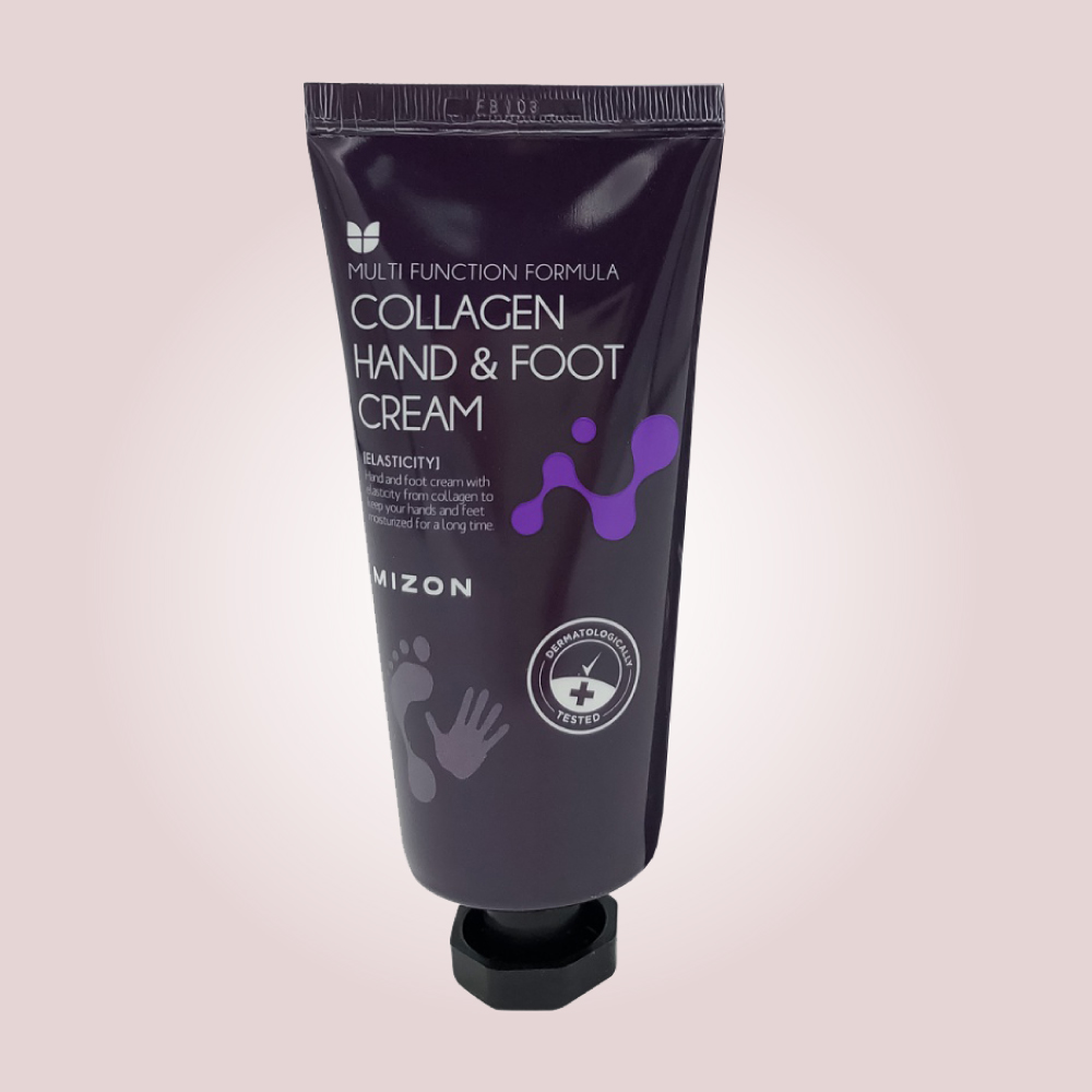 Крем для рук и ног Mizon Collagen Hand and Foot Cream с коллагеном - фото 1