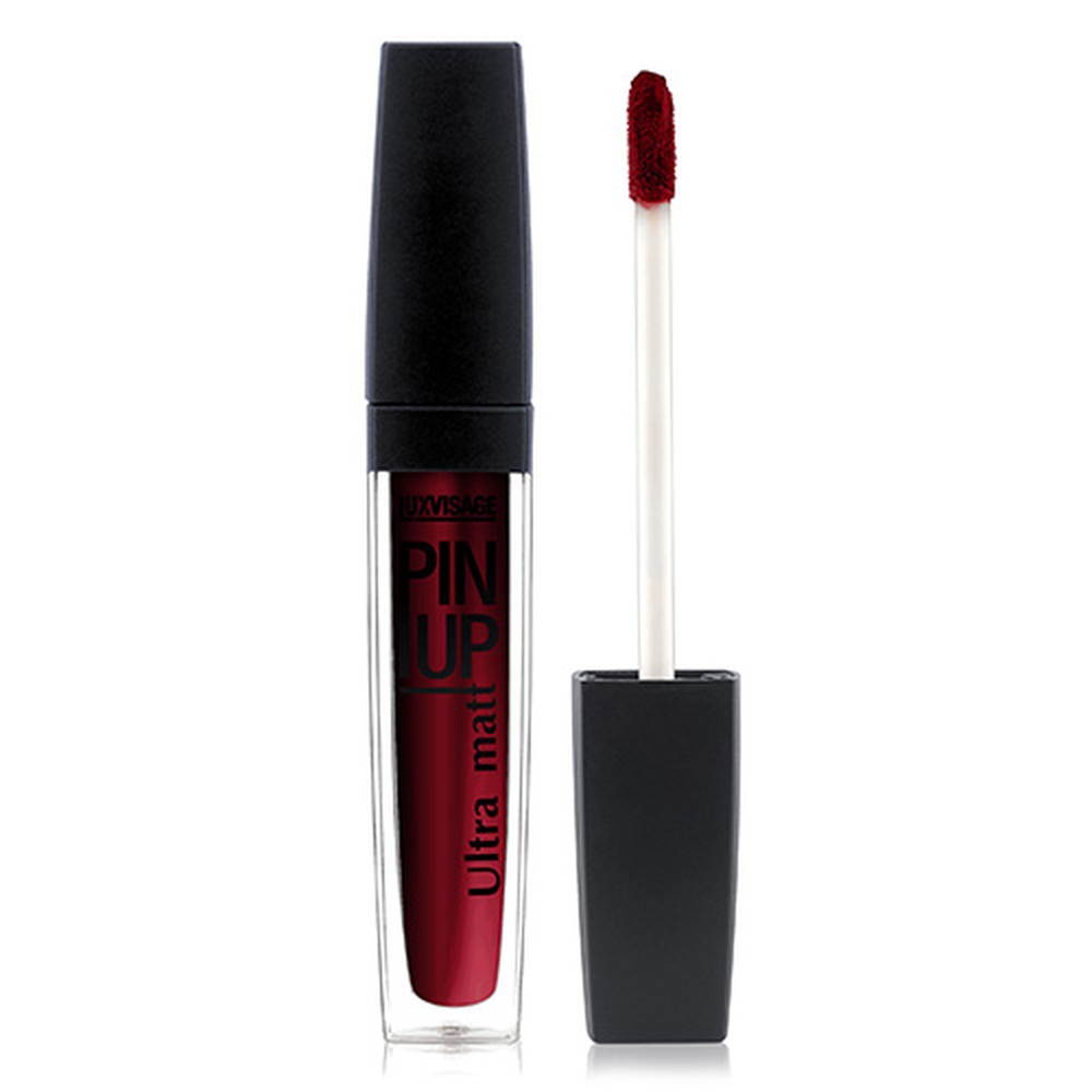 Блеск для губ Luxvisage Pin up ultra matt матовый тон 31 ruby wine - фото 4