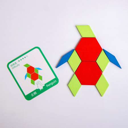 Деревянная игрушка Sima-Land «Развивающий геометрический пазл»