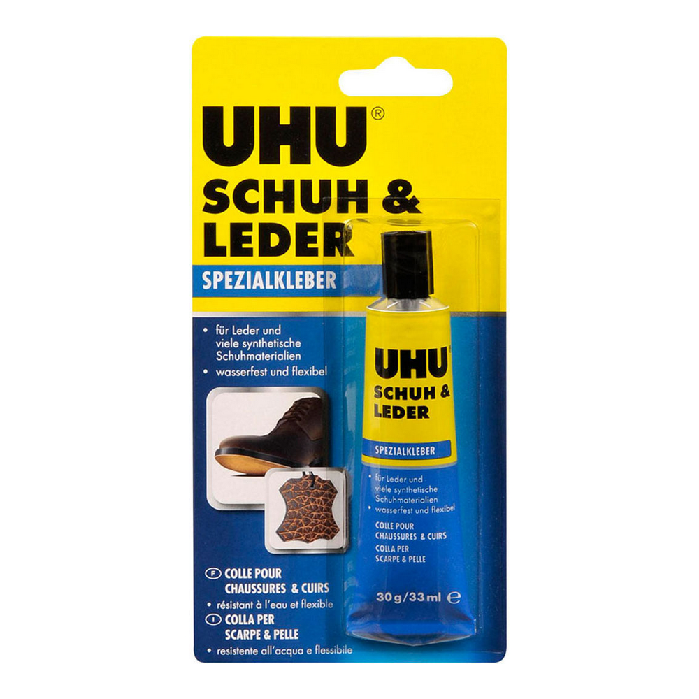 Клей UHU для ремонта изделий из кожи и обуви 30гр. Schuh and Leder 46680 - фото 2