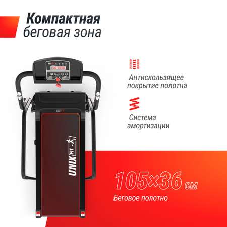 Беговая дорожка UNIX Fit ST-355RE для реабилитации до 110 кг 1.0 - 10 км/ч