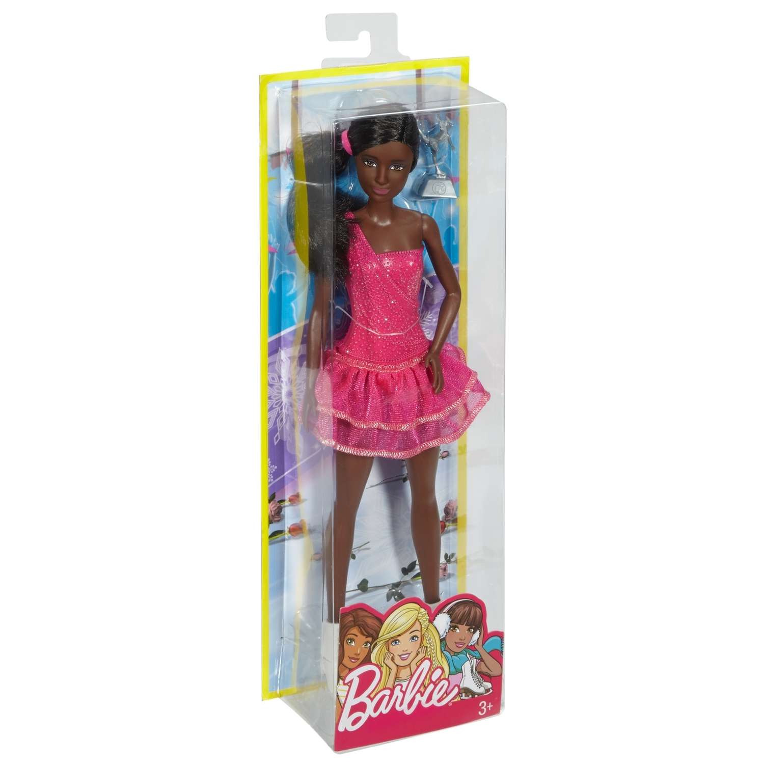 Кукла Barbie Кем быть? Фигуристка FCP27 DVF50 - фото 3