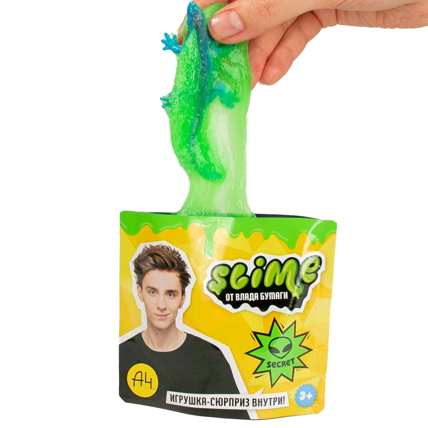 Игрушка Slime Влад А4 в ассортименте 80г SLM143 купить по цене 219 ₽ в  интернет-магазине Детский мир